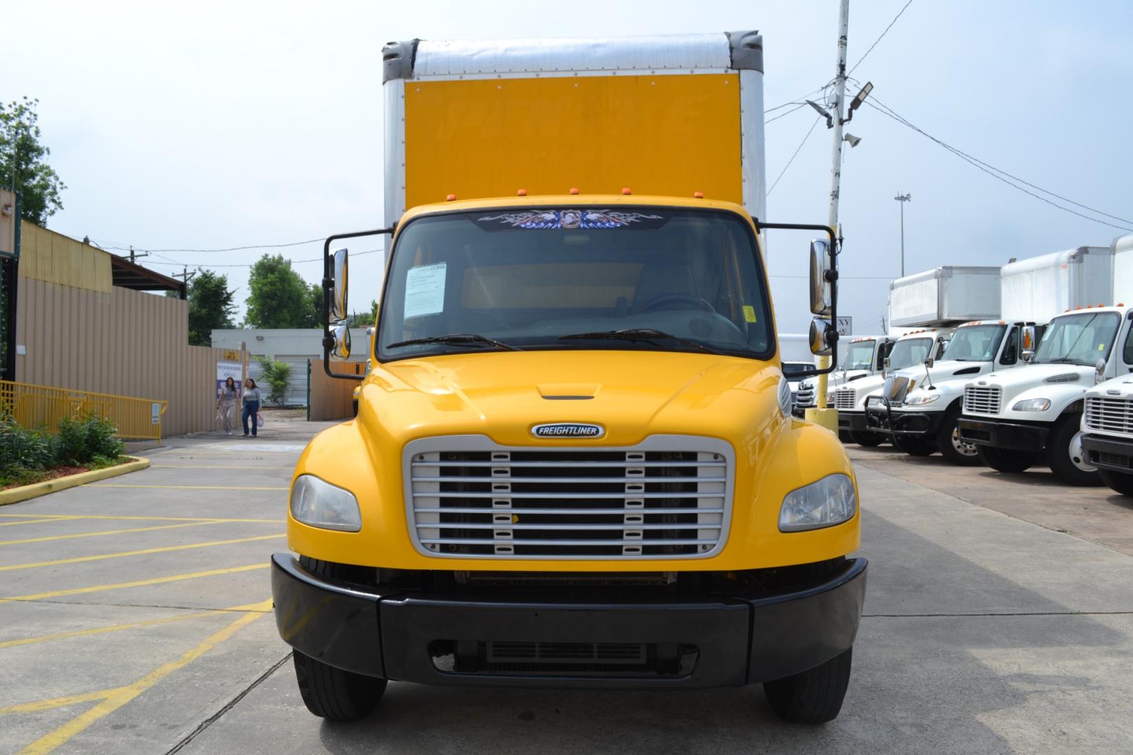 2017 YELLOW /BLACK FREIGHTLINER M2-106 with an CUMMINS ISB 6.7L 220HP engine, ALLISON 2200RDS AUTOMATIC transmission, located at 9172 North Fwy, Houston, TX, 77037, (713) 910-6868, 29.887470, -95.411903 - Photo#1